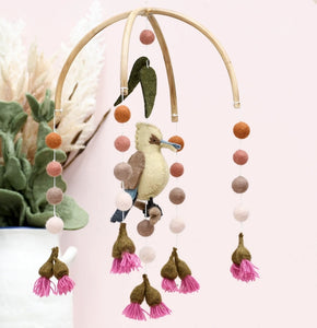 Felt Nursery Mobile - Kookaburra FMK +