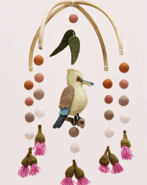 Felt Nursery Mobile - Kookaburra FMK +