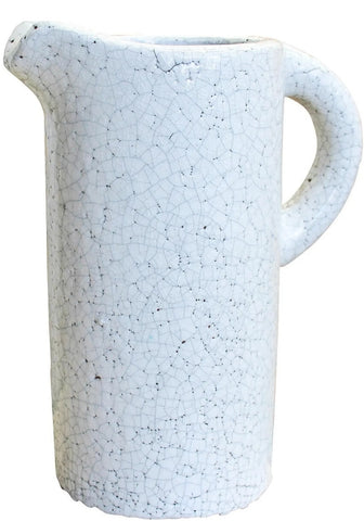 Ceramic jug- White CJW +