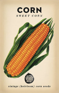 Seeds - Heirloom Seeds - Sweet Corn VCS 2024